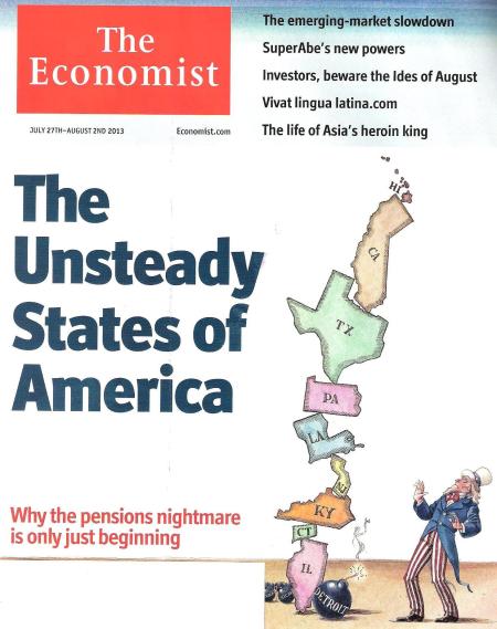 The Economist magazine cover, July 27-August 2 2013 issue