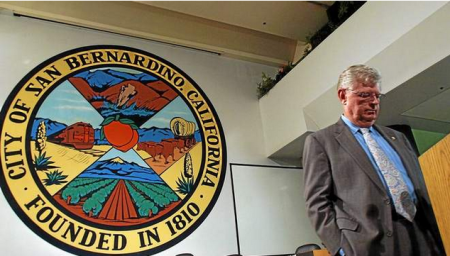 Voters recalled 26-year San Bernardino City Attorney James Penman           (Rick Sforza/San Bernardino Sun)