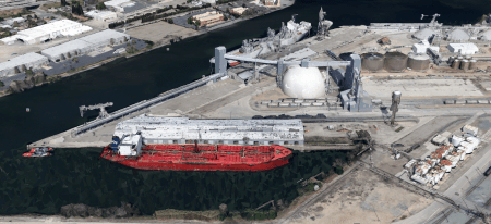 Port of Stockton (Google Earth)